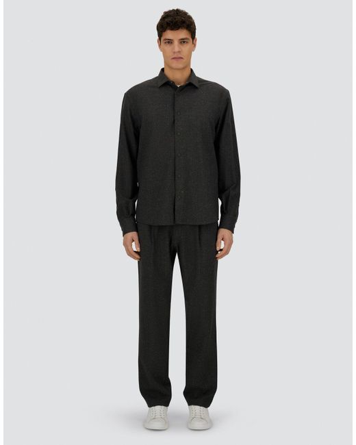 Herno Blue Resort Shirt for men
