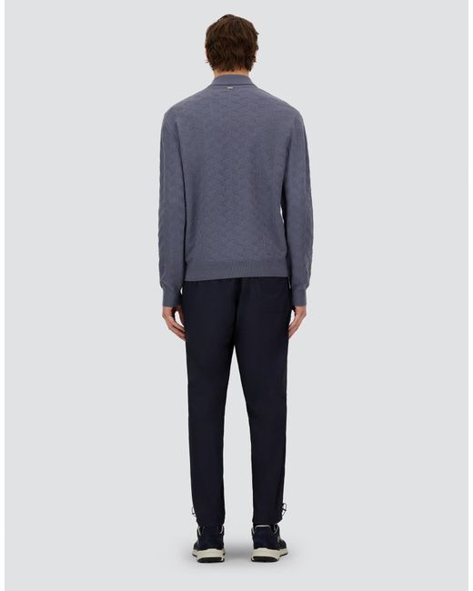 Herno Blue Resort Polo Shirt for men