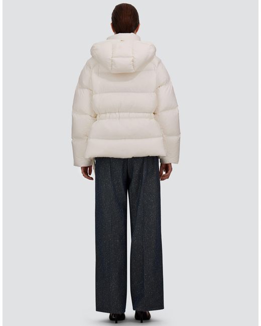Herno White Recycled Nylon Jacket