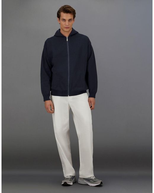 Herno Blue Laminar Hoodie