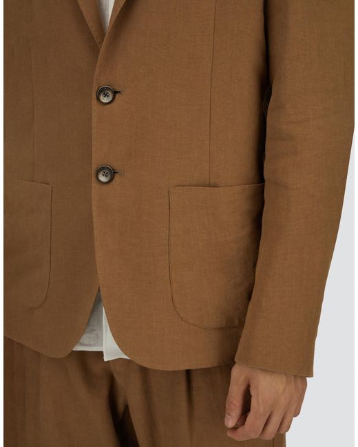 Herno Brown Blazer for men