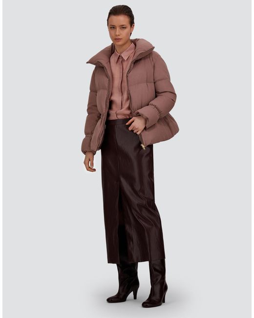 Herno Pink Cashmere And Silk Jacket