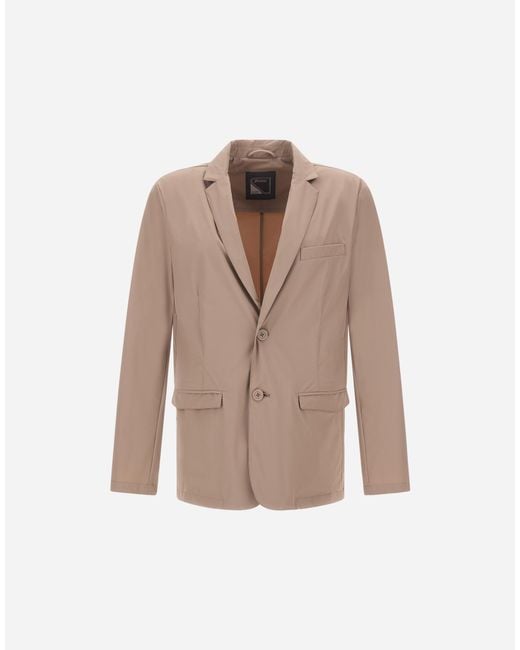 Herno Natural Light Matt Blazer for men