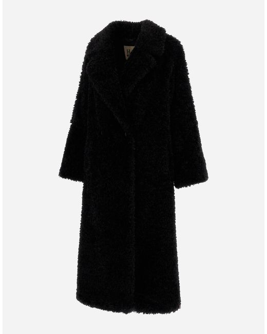 Herno Black Long Coat