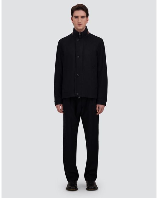 Herno Blue Pure Cashmere Jacket for men
