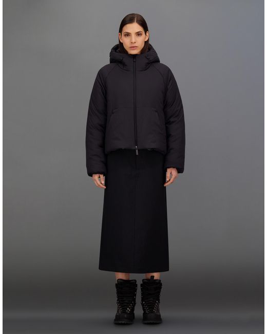 Herno Black Laminar Soft Insulated Jacket