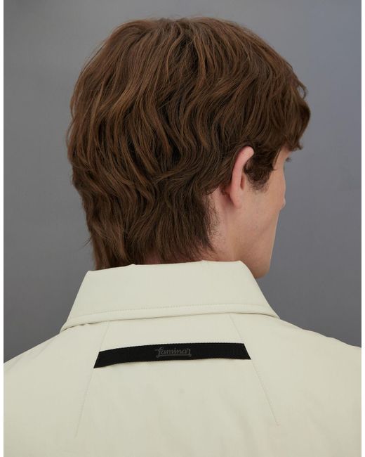 Herno Natural Laminar Shacket