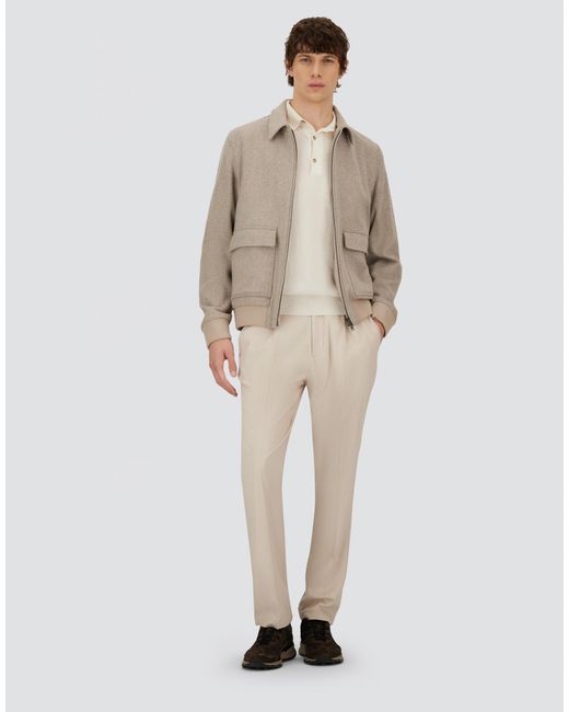 Herno White Resort Polo Shirt for men