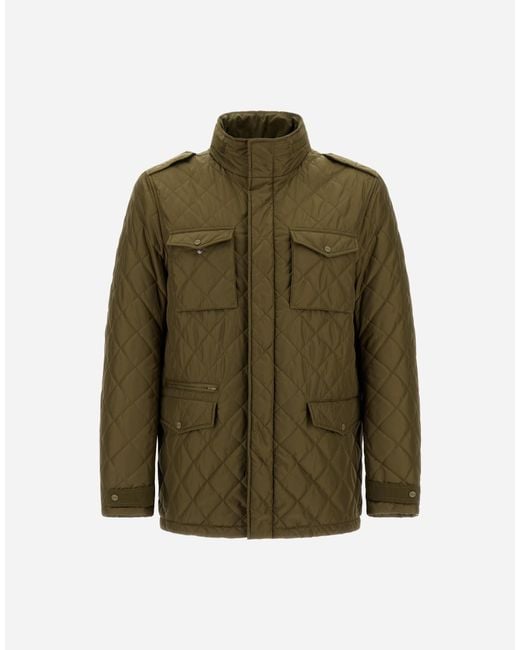 Herno Green Field Jacket for men