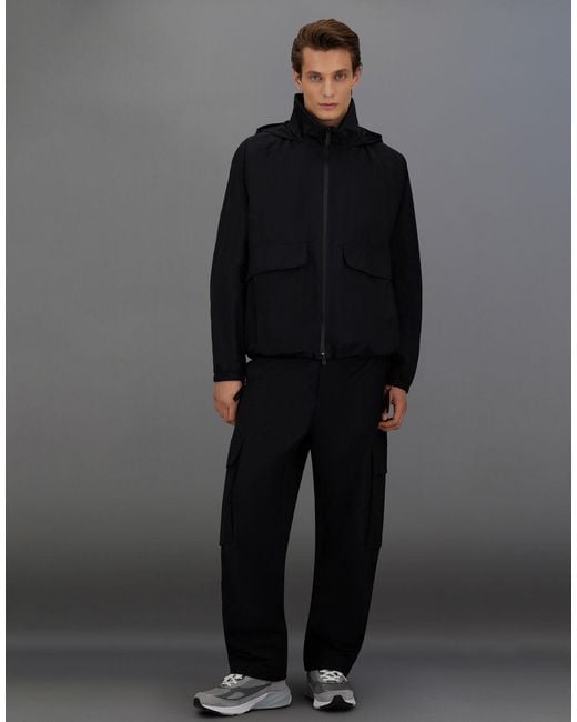 Herno Black Laminar Parka