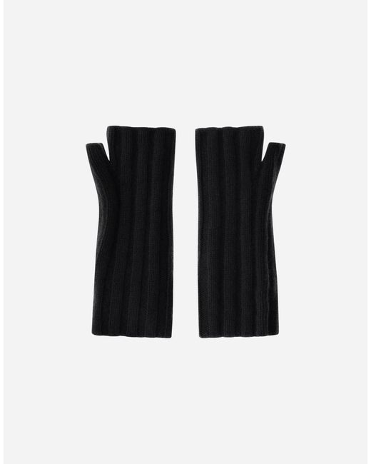 Herno Black Handschuhe Aus Kaschmir