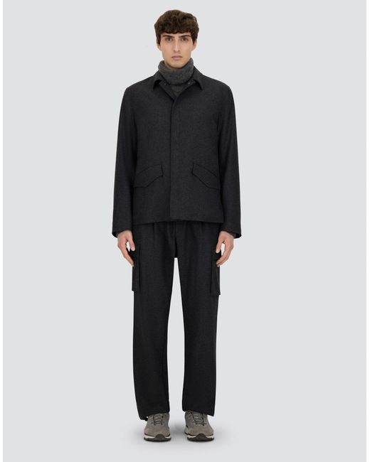 Herno Blue Shacket for men