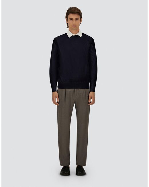 Herno Blue Sweater for men