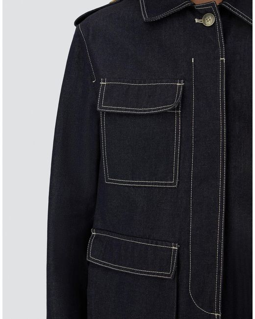 Herno Blue Field Jacket