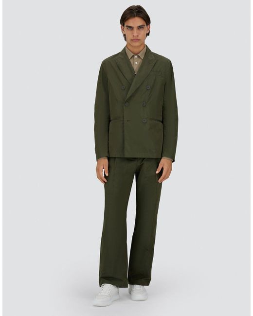 BLAZER IN NEW TECHNO TAFFETA' di Herno in Green da Uomo