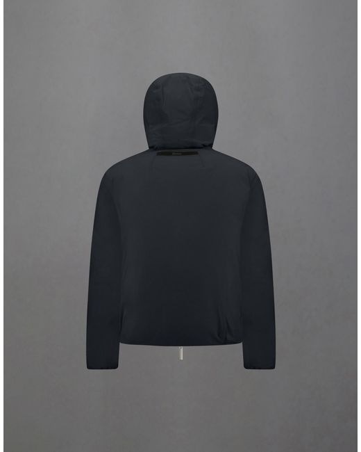 Herno Black Laminar Hooded Jacket