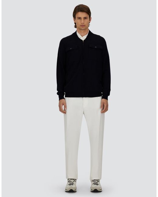 Herno White Trousers for men