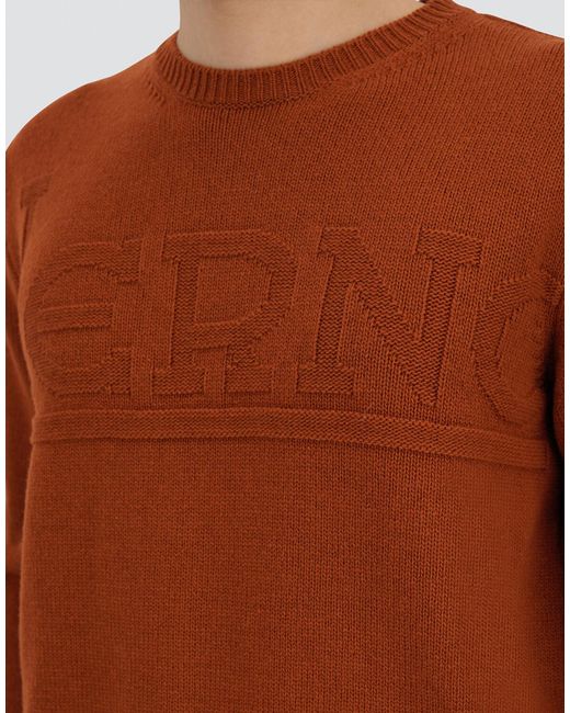 Herno Pullover Aus 100 Wool in Red für Herren