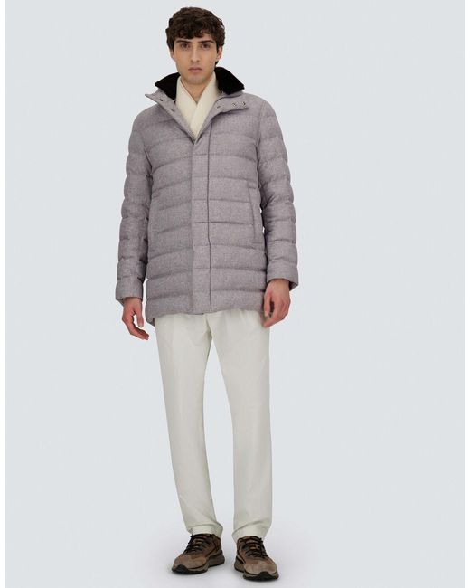 Herno Gray Carcoat for men