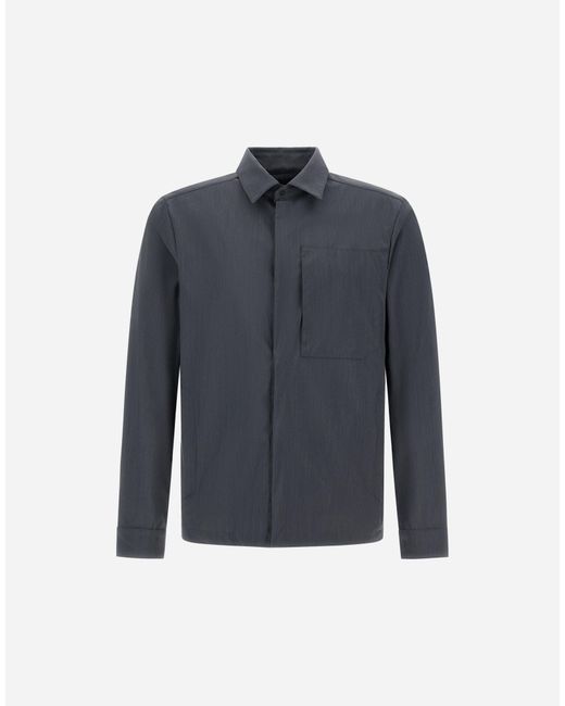 Herno Blue Shacket for men