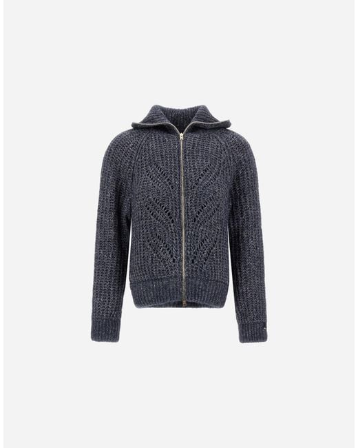 Herno Blue Cardigan