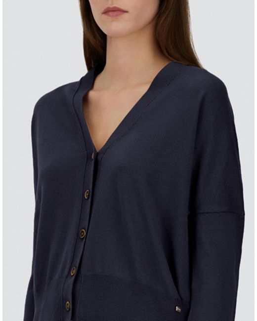 Herno Blue Cardigan