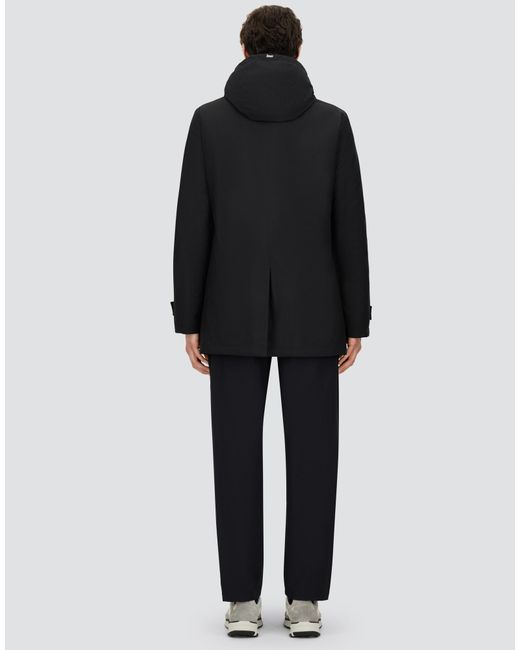 Herno Blue Long Parka for men