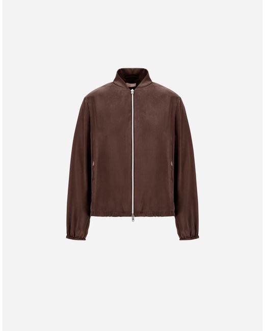 Herno Brown Resort Bomber Jacket