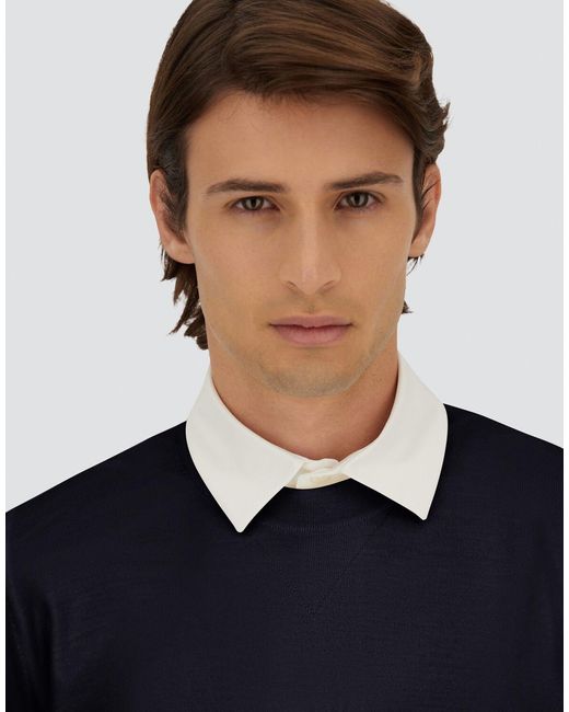 Herno Blue Sweater for men