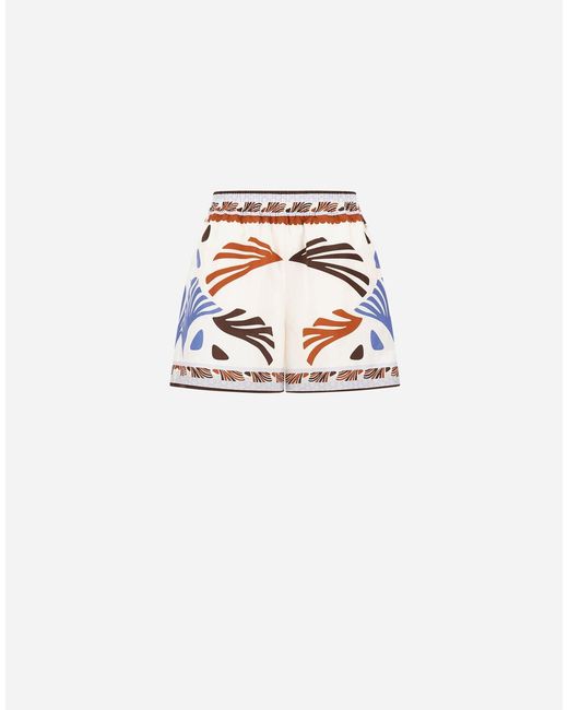 Herno White Shorts