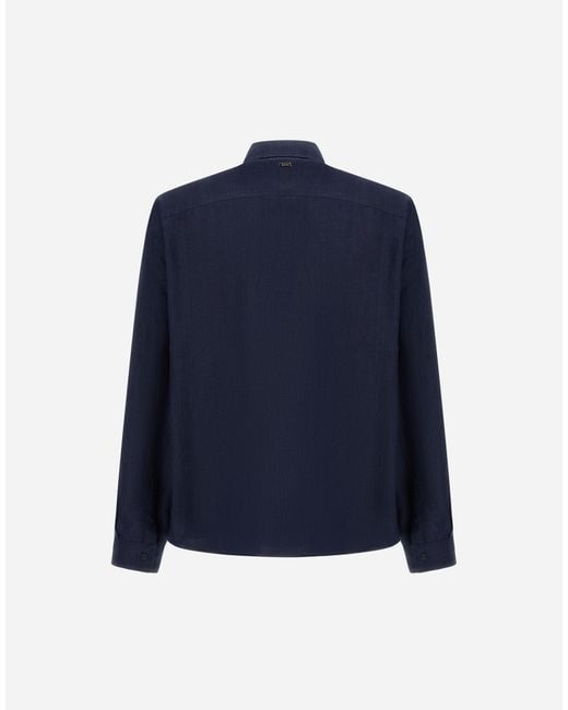 Herno Blue Resort Shacket for men