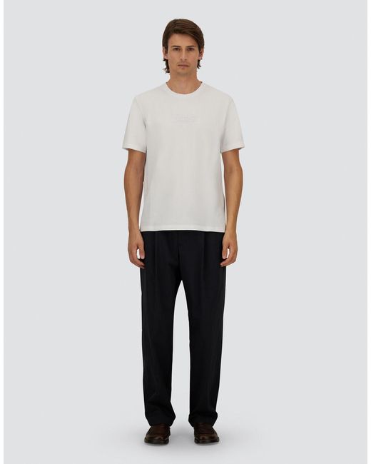 Herno Blue Cotton Feel Trousers for men