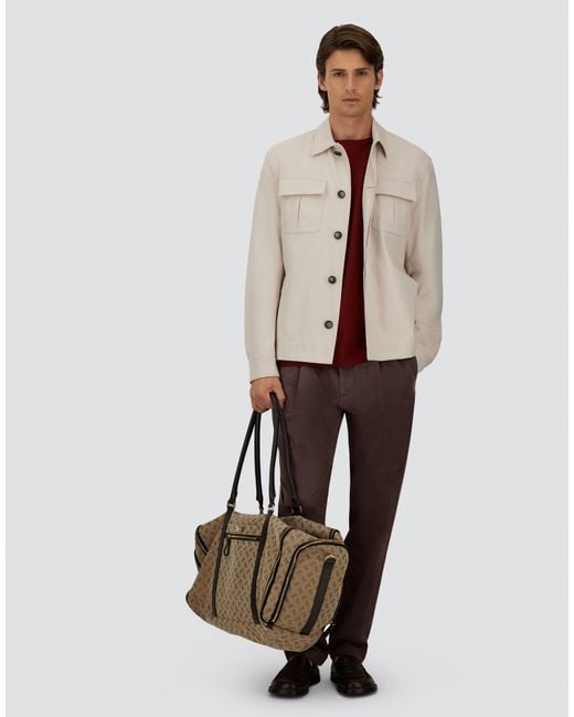 Herno Brown Trousers for men