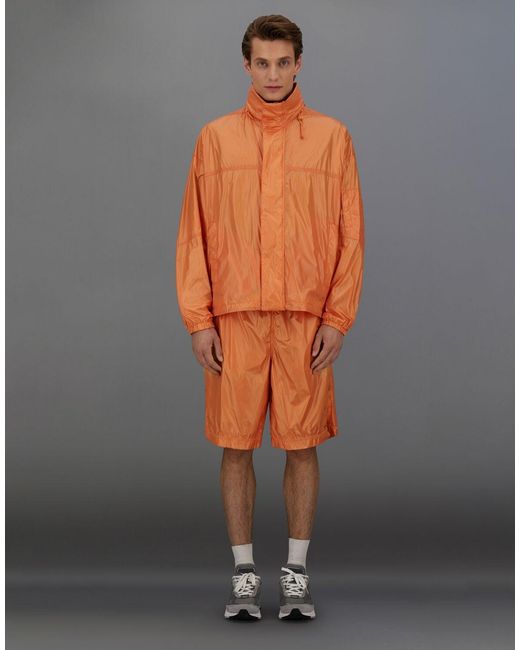 Herno Gray Laminar Shorts