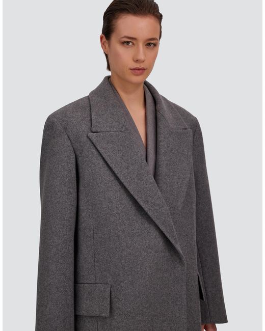 Herno Gray Loden Wool Blazer