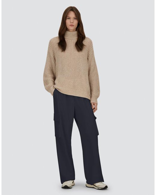 Herno Blue Cargo Trousers