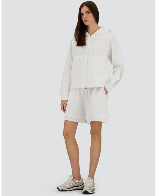 Herno White Sweatshirt