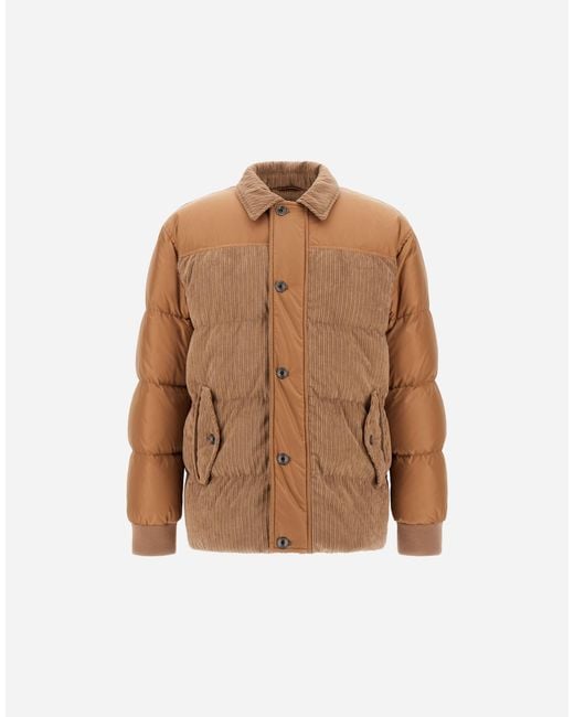 Herno Brown Jacket for men