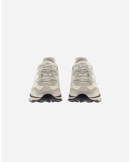 Herno White Nylon Chamonix Running Sneaker