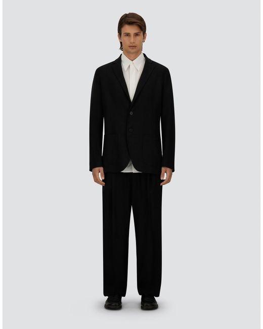 Herno Blue Trousers for men