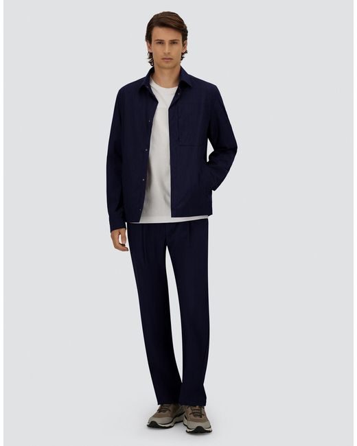 Herno Blue Trousers for men