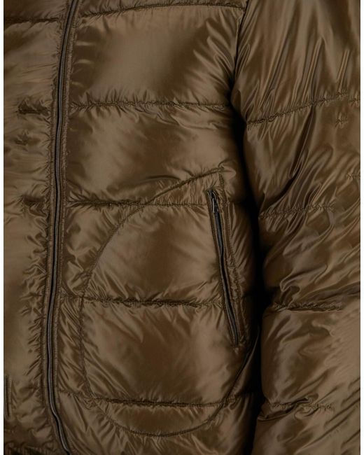 Herno Brown Nylon Ultralight Jacket for men