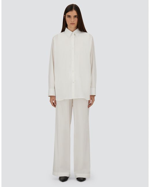 Herno White Trousers