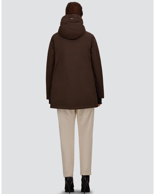 Herno Brown A-Shape Jacket