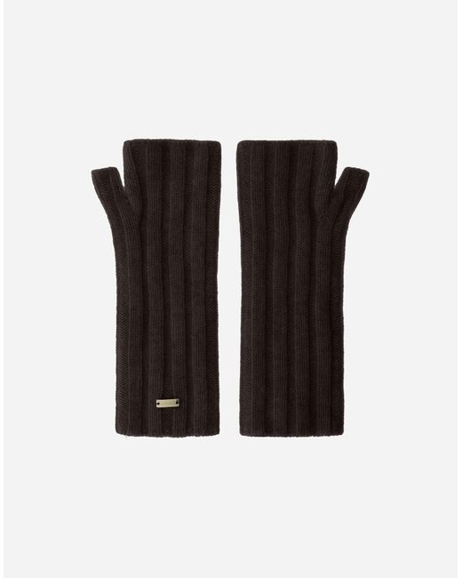 Herno Black Gloves