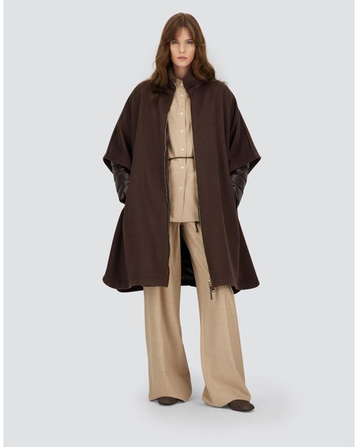 Herno Brown Poncho