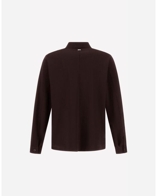 Herno Brown Shacket for men