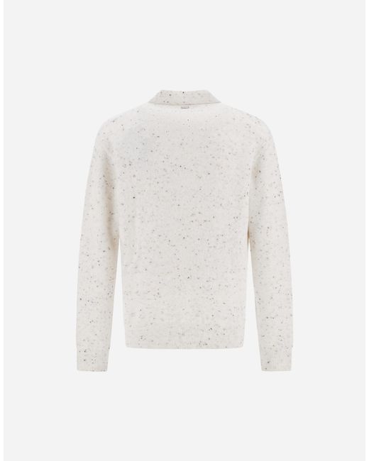 Herno White Resort Polo Shirt for men
