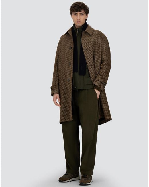 Herno Brown Coat for men