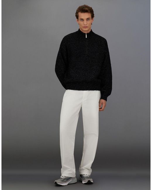 Herno Black Laminar Sweater